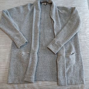 Loft gray cardigan